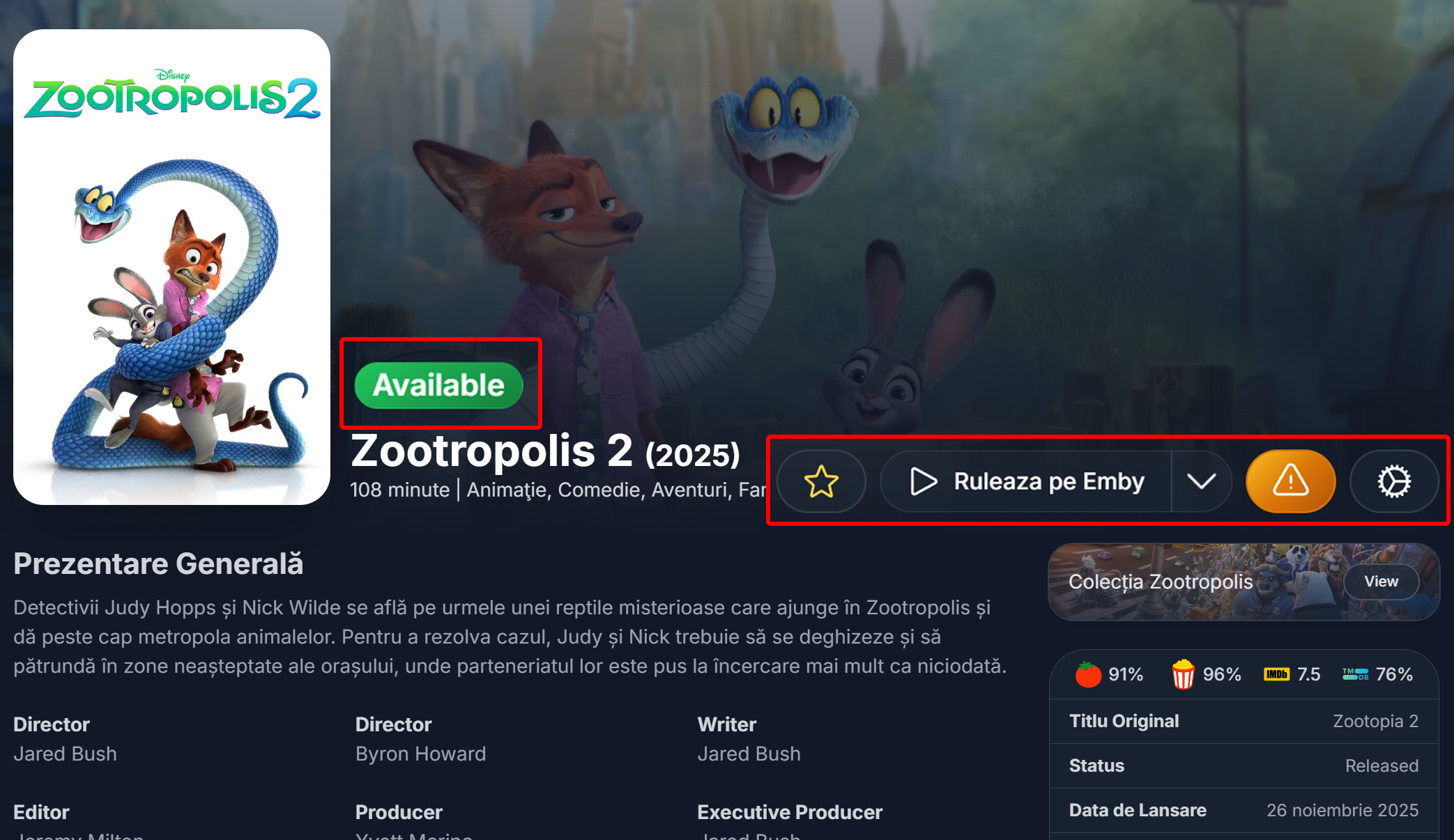 Conținut disponibil