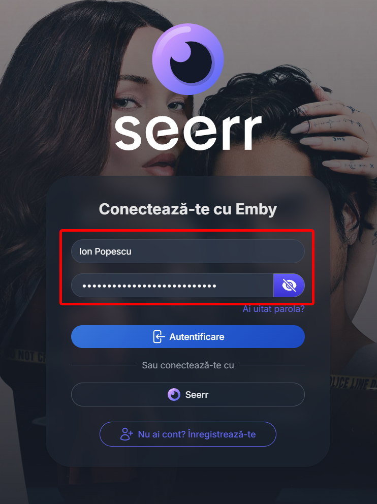 Login Seerr