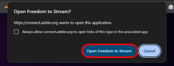 Allow Browser